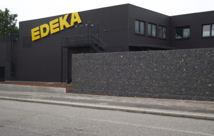 Lärmschutzwand EDEKA Kiel