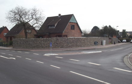 Lärmschutzwand Rausdorfer Straße in Trittau